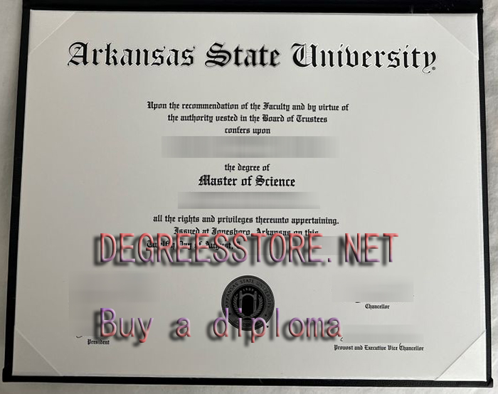 阿肯色州立大学文凭，Arkansas State University degree