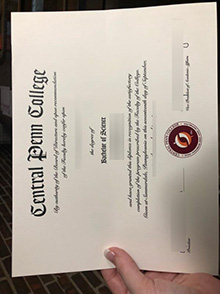 Central Penn College degree sample