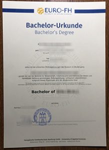 Euro-FH Urkunde