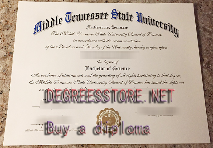 MTSU degree MTSU degree