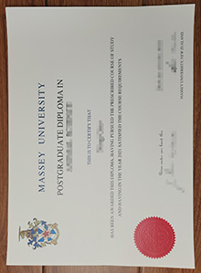 Massey University degree sample