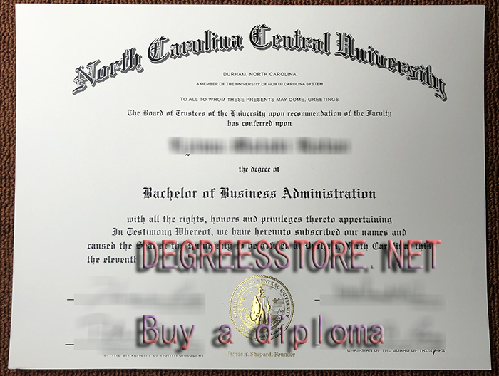 NCCU degree