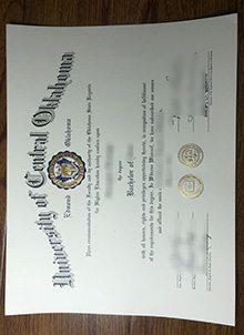UCO degree sample