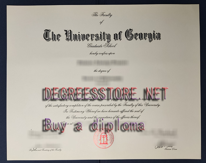 University of Georgia degree University of Georgia degree