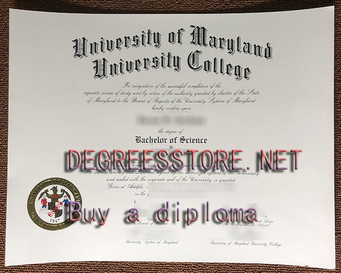 University of Maryland University College degree