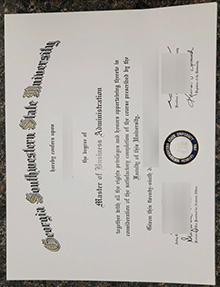 Georgia Southwestern State University degree
