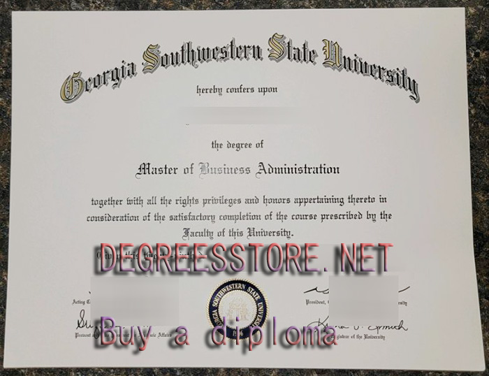 Georgia Southwestern State University degree