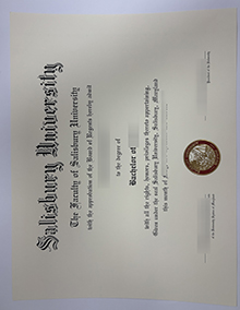 Salisbury University diploma