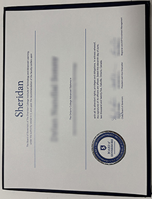 Sheridan College diploma, 办理谢里丹学院文凭证书