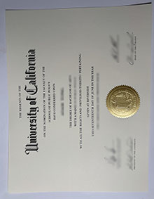 UC Riversid degree certificate-加州大学河滨分校文凭证书