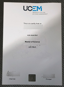 UCEM degree, 房地产管理大学学院文凭