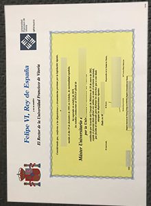 Universidad Francisco de Vitoria diploma，弗朗西斯科·维多利亚大学文凭