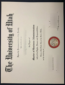 University of Utah degree，犹他大学文凭办理