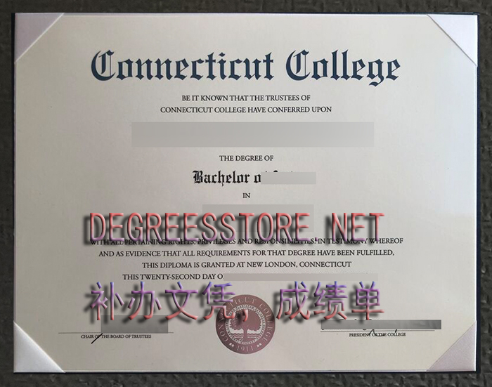 Connecticut College degree, 康涅狄格学院文凭