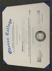 Odessa College diploma
