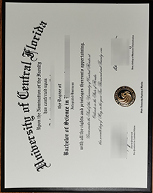 UCF degree，中佛罗里达大学学位证书